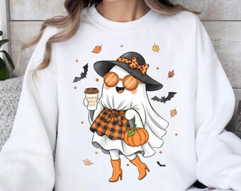 Spookpompoen PNG-afbeeldingen | Digitale download sublimatiekunst Spooky Fall