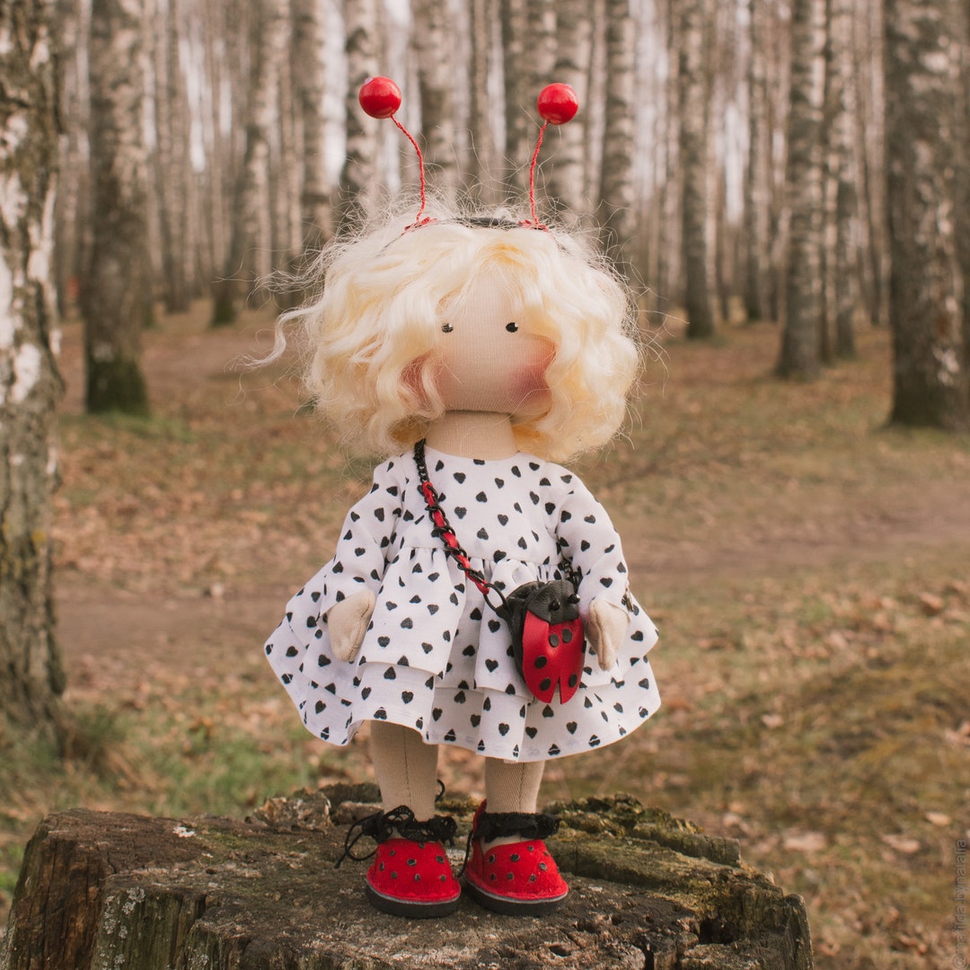Bug Doll Textile,gifts Insect, Personalized Ladybug,charmmy Ladybird ...