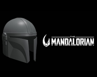 Mandalorian helmet | 3D model | 3D print files | Star wars | Mandalorian cosplay |