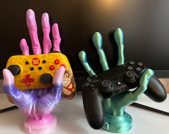 Controller Halter Alien Hand, Zocker und Gaming Utensil, Geschenk für Gamer, 3D Druck, PLA, Ständer