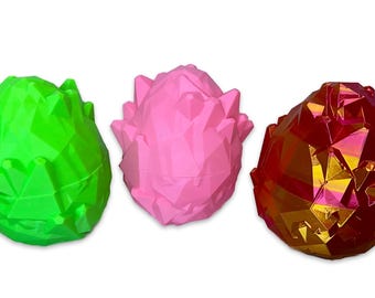 Crystal Dragon Egg Combo 6in x 4in