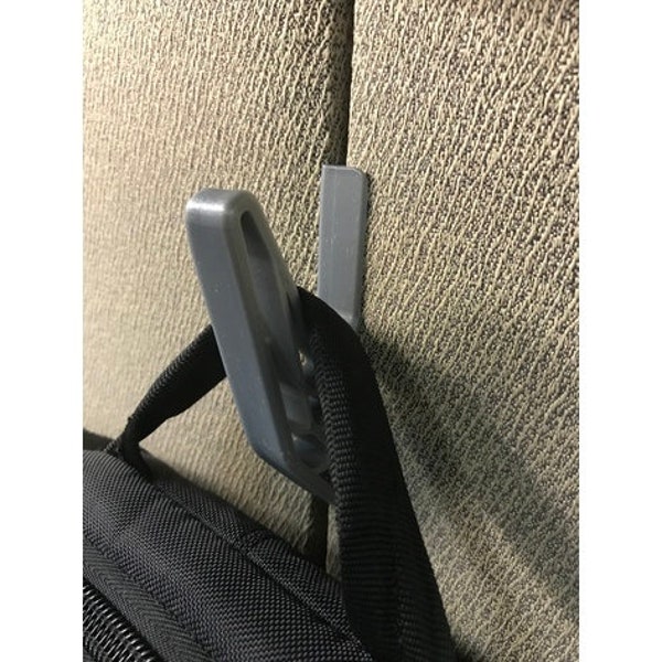 Stylish Cubicle Coat Hook - Decorative Office and Workstation Accessory for Jackets and Coats Attachment to Cubicle Thickness 1/8"