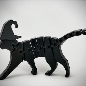 Flexi Witches Cat | Articulating | Fidget Toy | Collectable