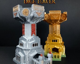 Dwarven Dice Tower - RPG Accessories for Tabletop Gaming