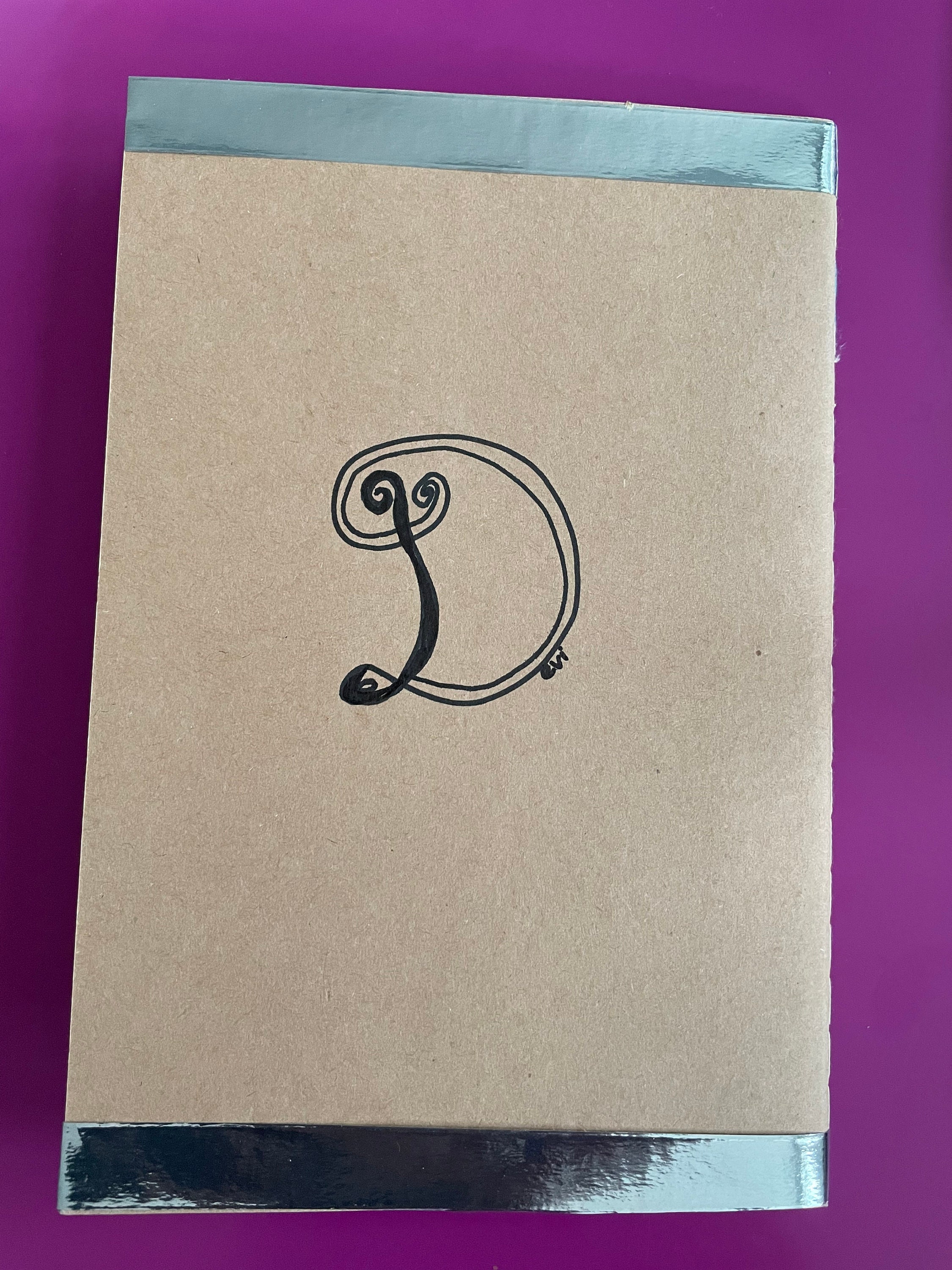 Illustrated Notebook Theme Nature Etsy