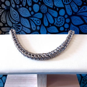 Box Weave Chainmaille Bracelet, Stainless Steel Chainmaille Jewelry, Hypoallergenic