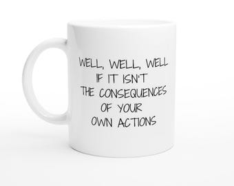 Humorous 11oz Coffee Mug, Perfect Gift for Friends, Office Humor, Funny Desk Accessory, Funny Coffee Mug, Novelty Ceramic Mug