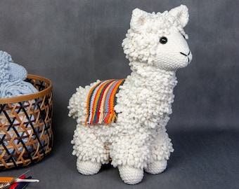 Crochet Alpaca, Toys For Kids, Plush Toys