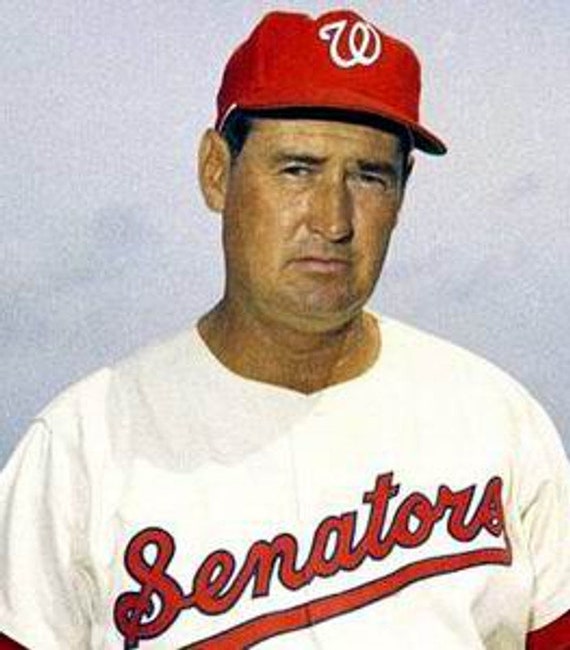 Washington Senators 1960's Cooperstown Custom Name Number 