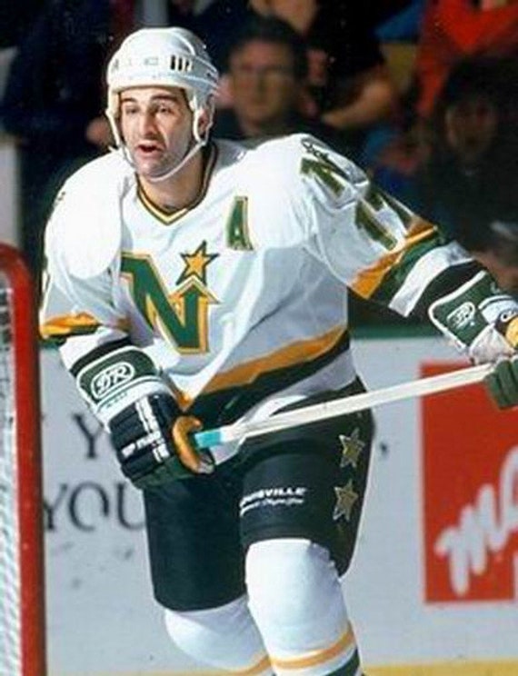 Basil Mcrae 1989 Minnesota North Stars Away NHL Throwback Hockey