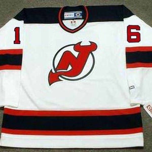 VTG Pro Player NJ Devils NHL Hockey Jersey Youth L/XL Stitched Embroidered