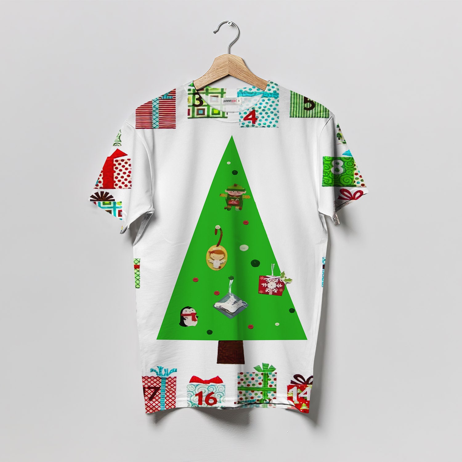 Advent Calendar Christmas 3D Tshirt sold by ChaZhan SKU 24547289