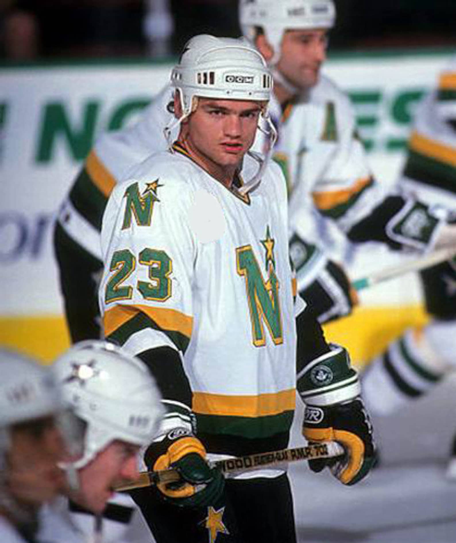 Brian Bellows Minnesota North Stars 1991 Home Throwback Etsy