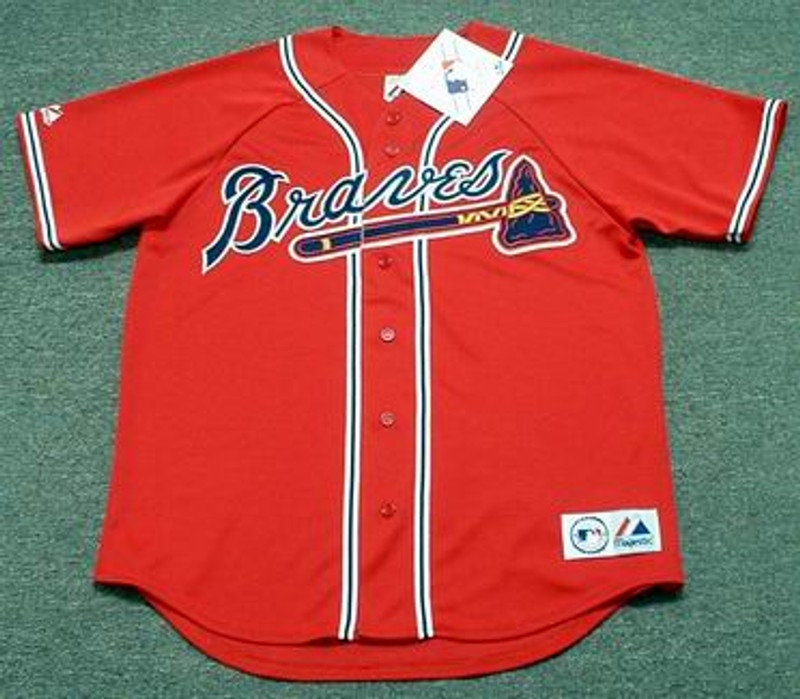 LEW BURDETTE Milwaukee Braves 1960's Majestic Cooperstown Baseball Jersey -  Custom Throwback Jerseys