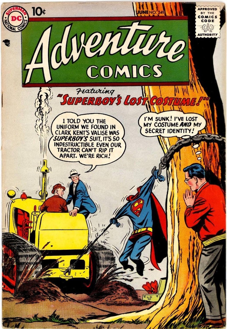 530 Adventure Comics Digital Comics Comics Comic book Vintage comic Books Digital Comic Books Rare Comic Books Comic Strip image 8