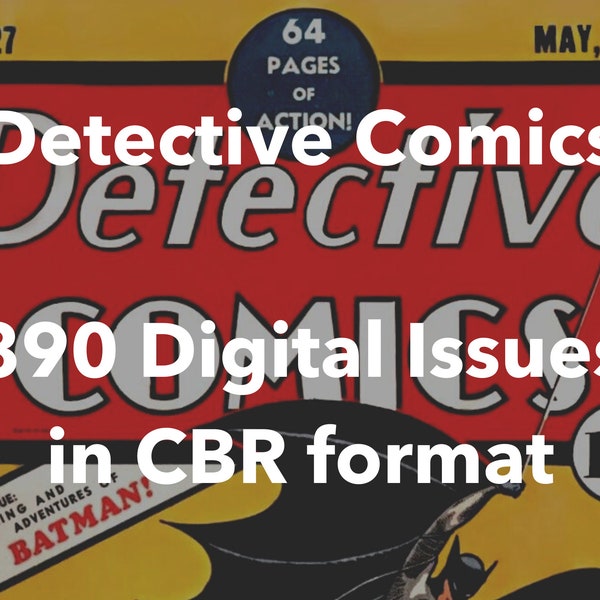 Detective Comics - 890 Issues - DC Digital Comics - Comics - Comic book - Vintage comic Books - Digital Comic Books - Rare Comic Books