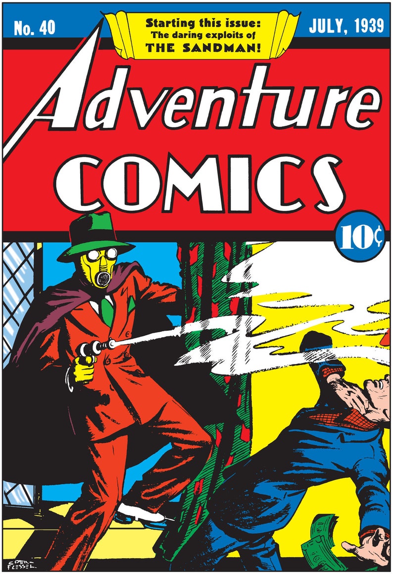 530 Adventure Comics Digital Comics Comics Comic book Vintage comic Books Digital Comic Books Rare Comic Books Comic Strip image 4