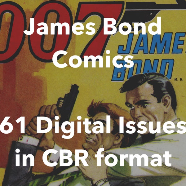 James Bond Comics - 61 issues - Digital Comics - Comics - James Bond - 007 - Comic book - Vintage comic Books - Digital Comic Books
