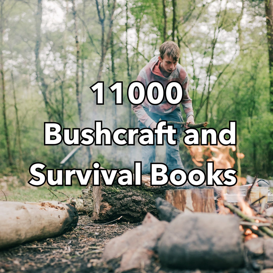 11000 Prepper Books Bushcraft Survival Bushcraft Books Survival Books