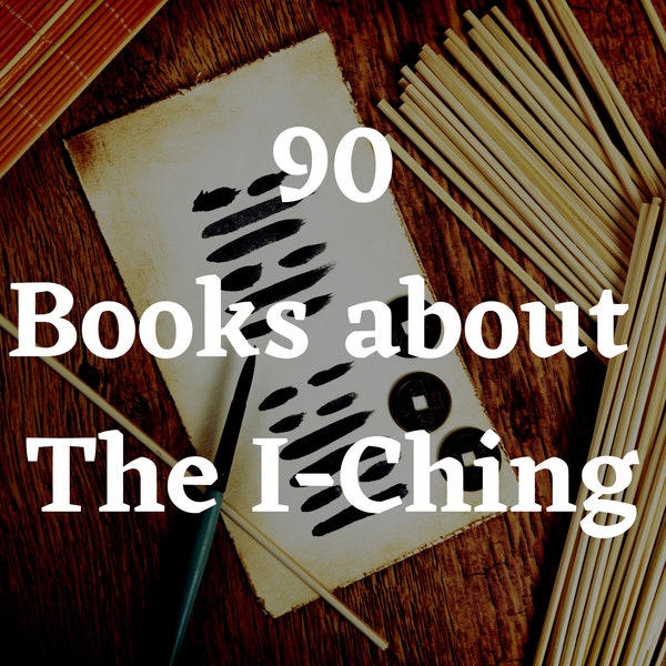 90 iching books - iching - iching book - Book of Changes - Divination Book - Magic Books - Book Collection - Rare Books - Taoism