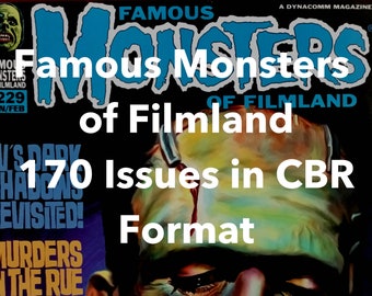 Famous Monsters of Filmland Magazine - Horror Comics - Comics - Digital Comics - Horror Book, Comic - Comic Book - Horror Books - Comic Book