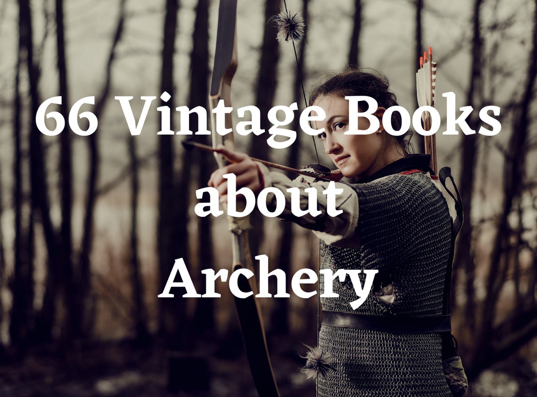 66 Archery Books Archery Gifts Larp Archery Books Larp Etsy