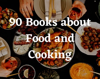 90 Cook Books - Cooking Book - Cooking Gift - Chef Gifts - Food Books - Rare Books - Book Collections - Book Download - PDF Books