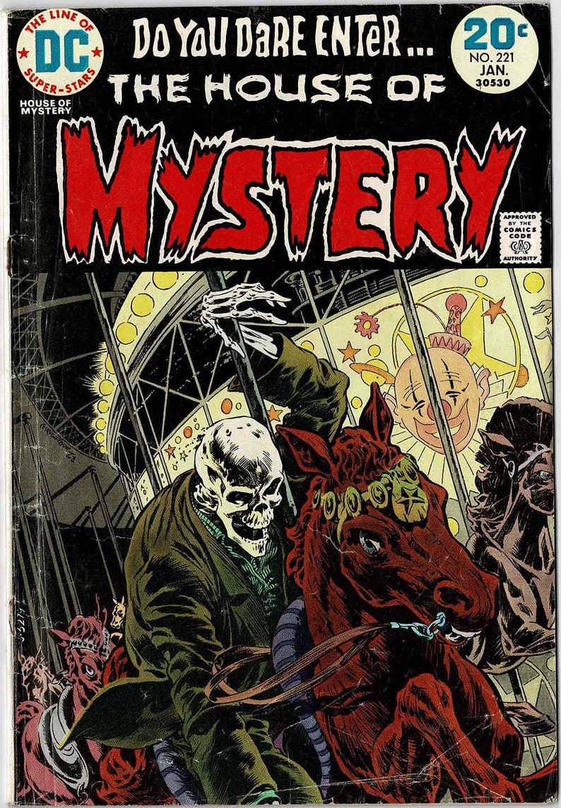 DC Horror Comics 460 Vintage Hefte Digitale Comics House of Mystery Haus der Geheimnisse Klassische Horror Geschichten Bild 4