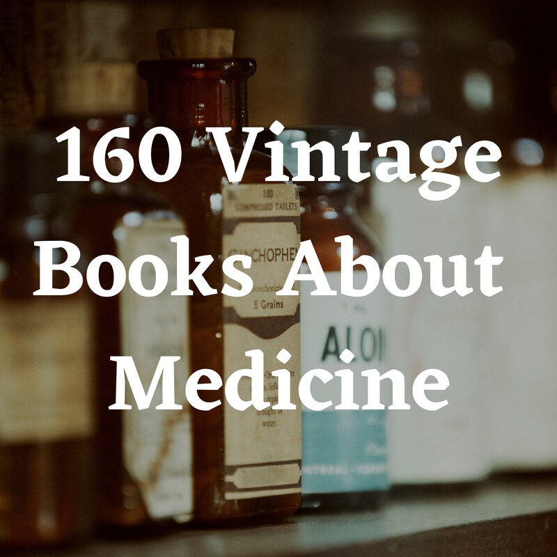 Vintage Medical Book Etsy