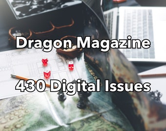 Dungeons and Dragons Magazine - Digitales Magazin - Dungeons and Dragons Bücher - Dungeons and Dragons Geschenke - Dragon Magazine