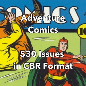 530 Adventure Comics Digital Comics Comics Comic book Vintage comic Books Digital Comic Books Rare Comic Books Comic Strip image 1