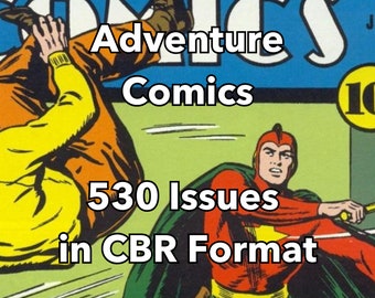 530 Adventure Comics - Digitale strips - Strips - Stripboek - Vintage stripboeken - Digitale stripboeken - Zeldzame stripboeken - Stripverhaal