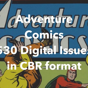 530 Adventure Comics Digital Comics Comics Comic book Vintage comic Books Digital Comic Books Rare Comic Books Comic Strip image 2