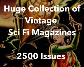 Sci Fi Magazine - Digital Magazine - Heavy Metal - Illustrated Books - 2500 Science Fiction Magazines - Classic Magazine - Magazine