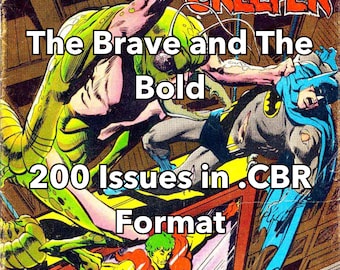 The Brave and The Bold Comics - 200 Ausgaben - Comics Digitale Comics - Comics - Brave and the Bold - Comic-Buch - Vintage Comics