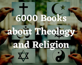 Theology Religion Digital Books - 6000 Religious Books - Theology Book - Digital Book Bundle