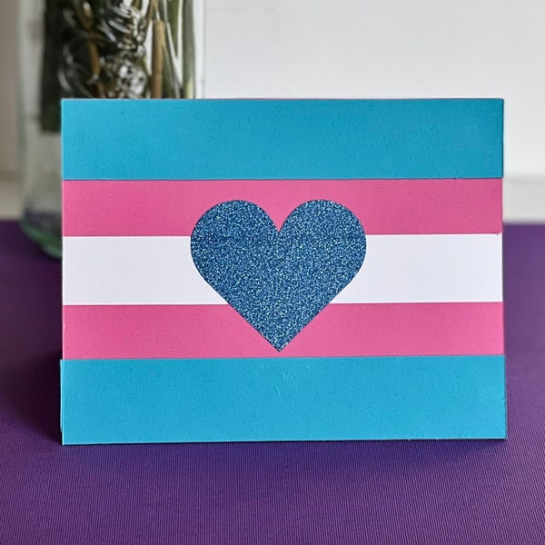Transgender Pride card - Transgender Support card