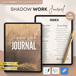 Digital Shadow Work Journal: 160+ Pages, Guided Prompts (Digital Download)