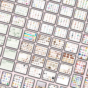 30000+ Digital Stickers for Goodnotes, Daily Life Planner (PNG) - Etsy