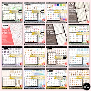 30000+ Digital Stickers for Goodnotes, Daily Life Planner (PNG) - Etsy