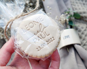 Wedding / Cookie Stamp / Stamp / Fondant / Cutter / Embosser / Cookie Stamp / Cutter / Cookie Cutter / Personalized Names & Date