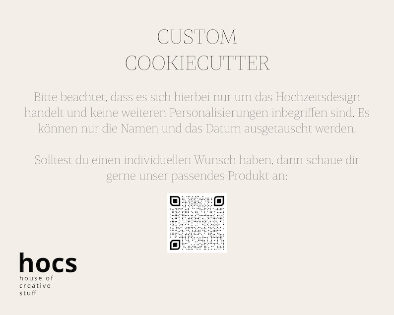 Hochzeit / Keksstempel / Stempel / Fondant / Ausstecher / Präger / Cookie Stamp / Cutter / Keksausstecher / personalisiert Namen & Datum Bild 5