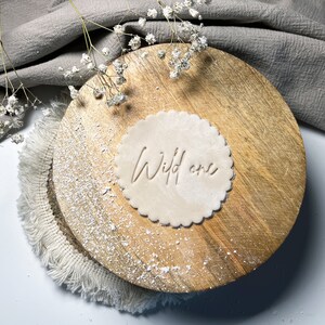 Wild one / Cookie stamp / Stamp / Fondant / Cutter / Embosser / Cookie Stamp / Cutter / Cookie cutter image 2