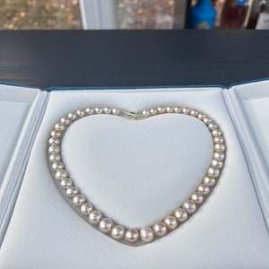 Genuine South Sea Golden Pearl necklace micro-baroque