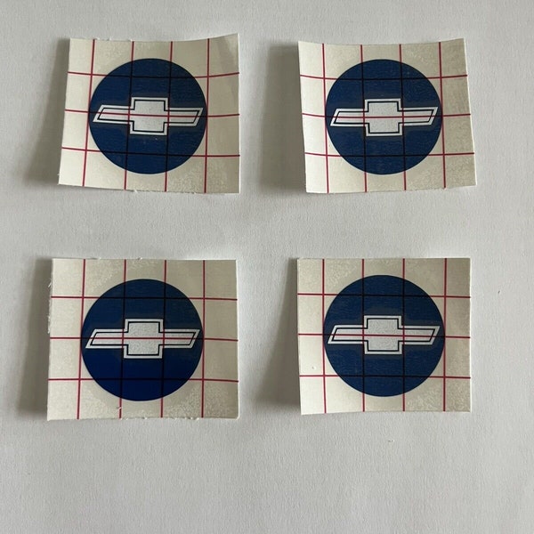 Chevy Center Cap Decal Etsy