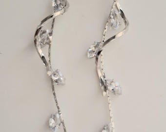 thumbnail image 2 of Pretty Tibetan Silver Leaf Dangle Earrings – Handmade, Hook Closure, New With Tags 2 of 14