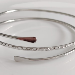 Silver Tone Arm Cuff various designs