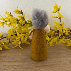 Felt figure gift thank you midwife birth baptism image 3