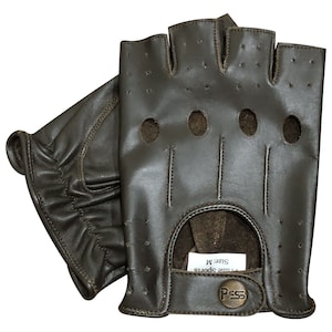 Gants de conduite PSS en cuir véritable pour hommes, gants de moto, modèle 309 image 3