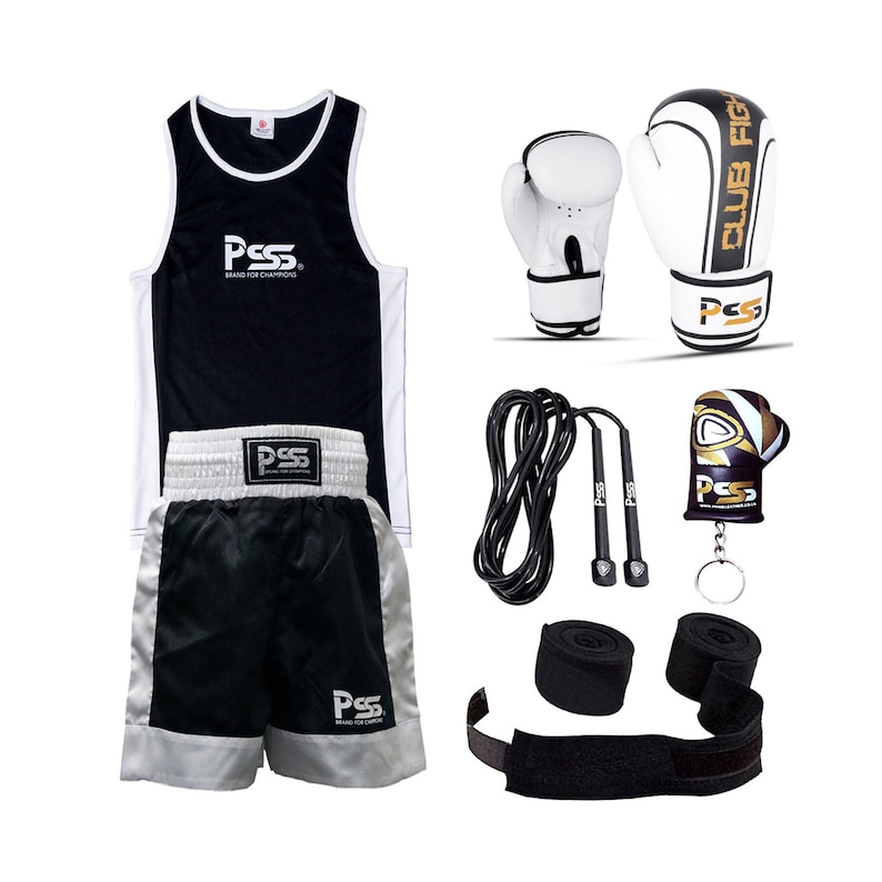 PSS Kids Boxing Uniform Set of 5 Pieces Comfortable Children Uniform